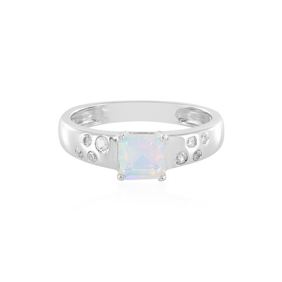 Welo Opal Silver Ring