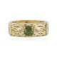 9K Brazilian Green Tourmaline Gold Ring (Ornaments by de Melo)