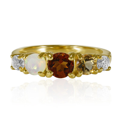 Madeira Citrine Silver Ring