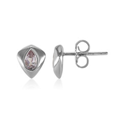 Ouro Preto Pink Topaz Silver Earrings