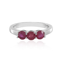 Madagascar Ruby Silver Ring