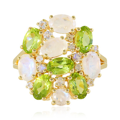 Arizona Peridot Silver Ring