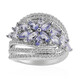 Tanzanite Silver Ring