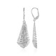 Zircon Silver Earrings (MONOSONO COLLECTION)