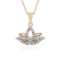 I2 (J) Diamond Silver Necklace