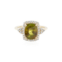 9K Sphene Gold Ring