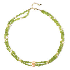 Peridot Silver Necklace