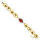 Baltic Amber Stainless Steel Bracelet (dagen)