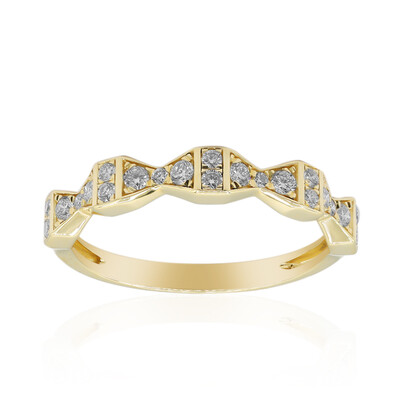 14K SI2 (H) Diamond Gold Ring (CIRARI)