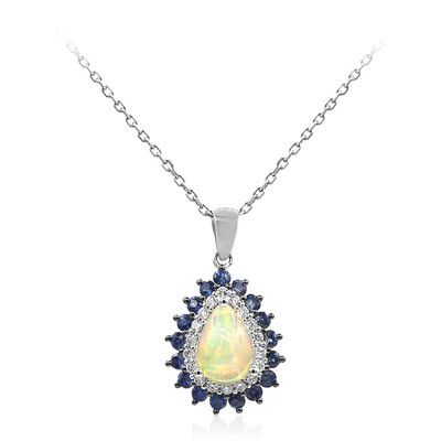 14K AAA Welo Opal Gold Necklace (CIRARI)