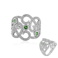 Tsavorite Silver Ring (de Melo)