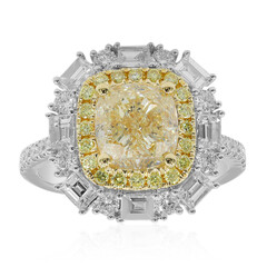 18K SI2 Yellow Diamond Gold Ring (CIRARI)