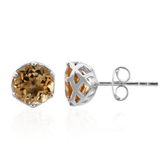 Citrine Silver Earrings