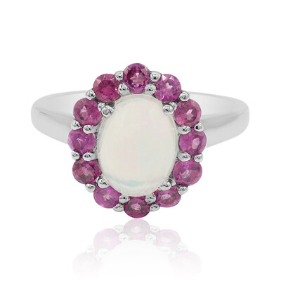 Welo Opal Silver Ring