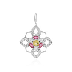 Yellow Beryl Silver Pendant