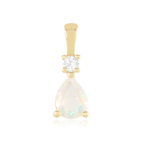 Welo Opal Silver Pendant