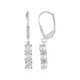 Zircon Silver Earrings