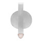 Rose Quartz Silver Pendant (MONOSONO COLLECTION)