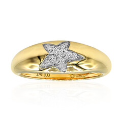 9K SI1 (G) Diamond Gold Ring