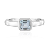 Brazilian Aquamarine Silver Ring