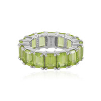 Peridot Silver Ring