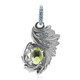 Jilin Peridot Silver Pendant (Remy Rotenier)