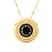 9K Black Diamond Gold Necklace (de Melo)