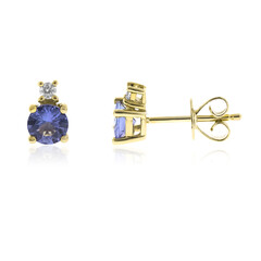 10K Tanzanite Gold Earrings