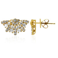 14K I1 (H) Diamond Gold Earrings (CIRARI)