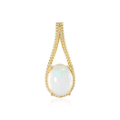 Welo Opal Silver Pendant