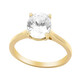 9K Zircon Gold Ring