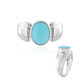 Sleeping Beauty Turquoise Silver Ring