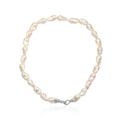 Freshwater pearl Silver Necklace (TPC)