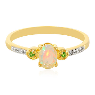 Welo Opal Silver Ring