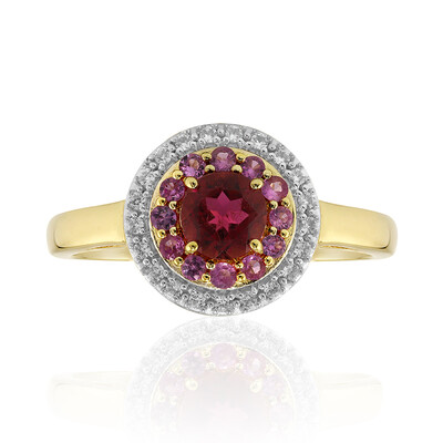 9K Nigerian Rubellite Gold Ring (Mark Kaufman)