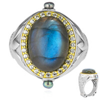 Labradorite Silver Ring (Dallas Prince Designs)