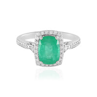 14K Russian Emerald Gold Ring (AMAYANI)