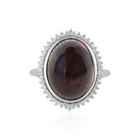 Mezezo Opal Silver Ring