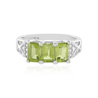 Peridot Silver Ring