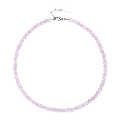 Kunzite Silver Necklace