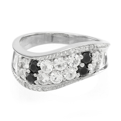 White Sapphire Silver Ring