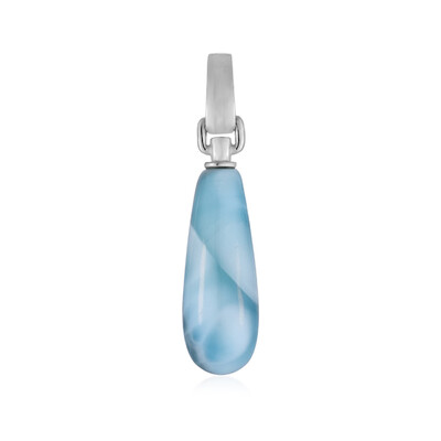 Larimar Silver Pendant