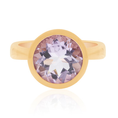 Rose de France Amethyst Silver Ring