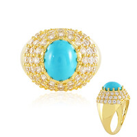 Sleeping Beauty Turquoise Silver Ring