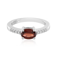 Indian Garnet Silver Ring