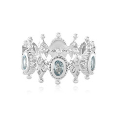 Sky Blue Topaz Silver Ring (Dallas Prince Designs)