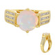 Welo Opal Silver Ring