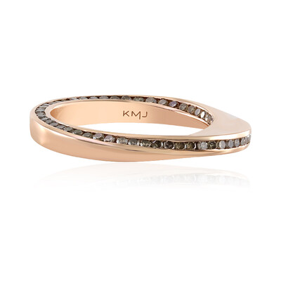 9K I2 Champagne Diamond Gold Ring (KM by Juwelo)