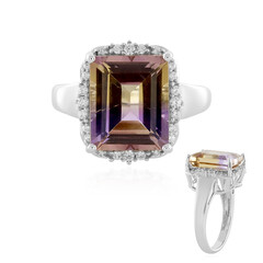 Ametrine Silver Ring