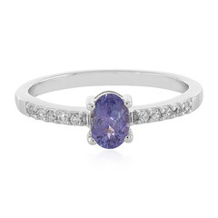 Tanzanite Silver Ring